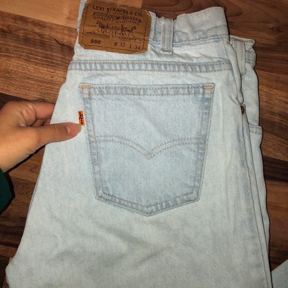 Light Wash Orange Tab Vintage Levi’s